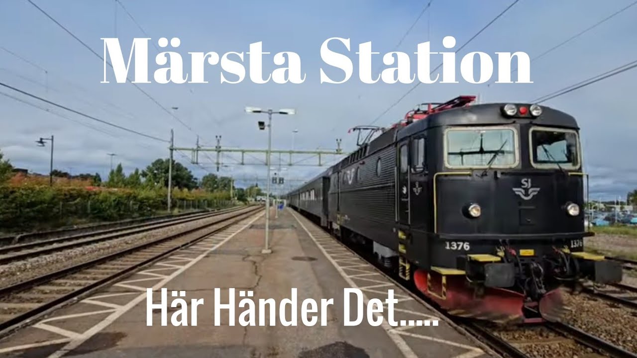 Märsta Station | Här Händer Det Grejjer...snart! 🚂