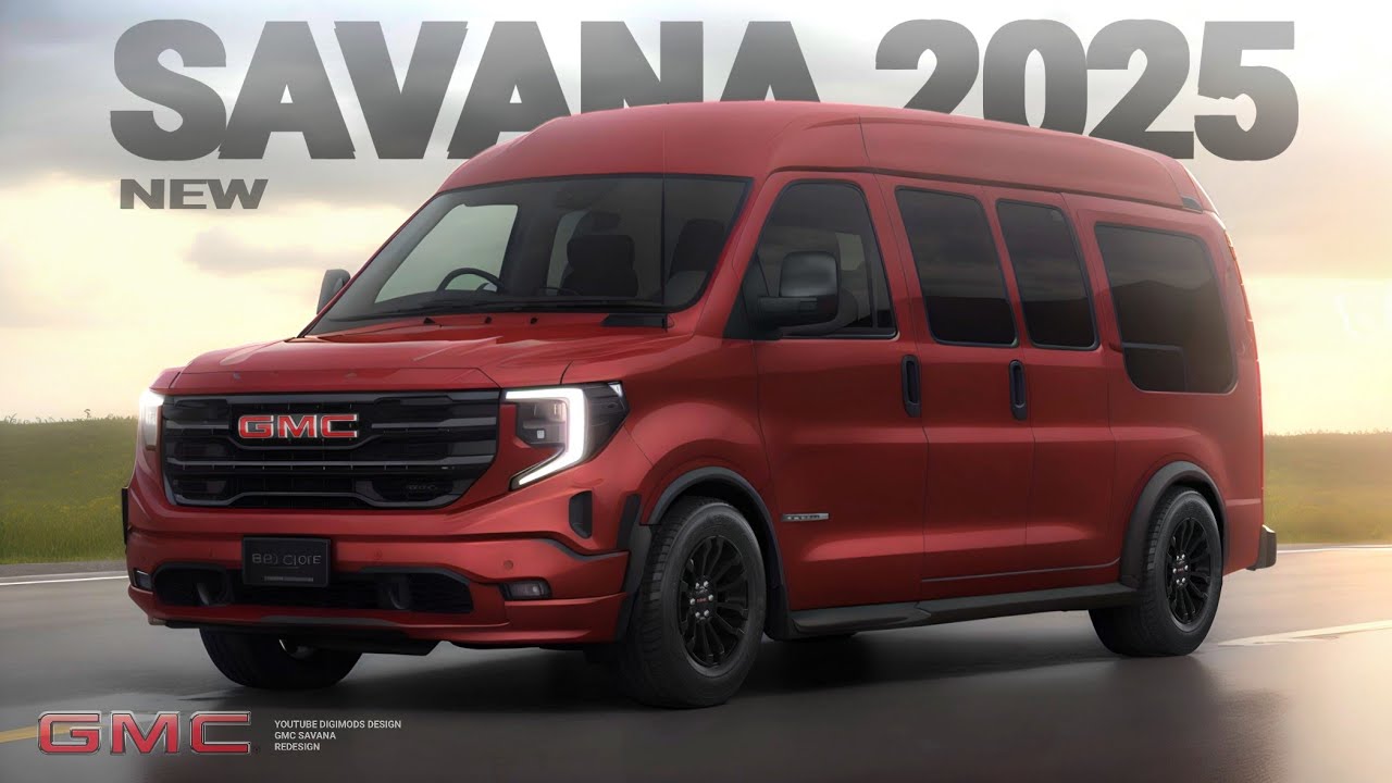 ALL NEW 2025 GMC SAVANA EV REVEALED? REDESIGN | Digimods DESIGN |
