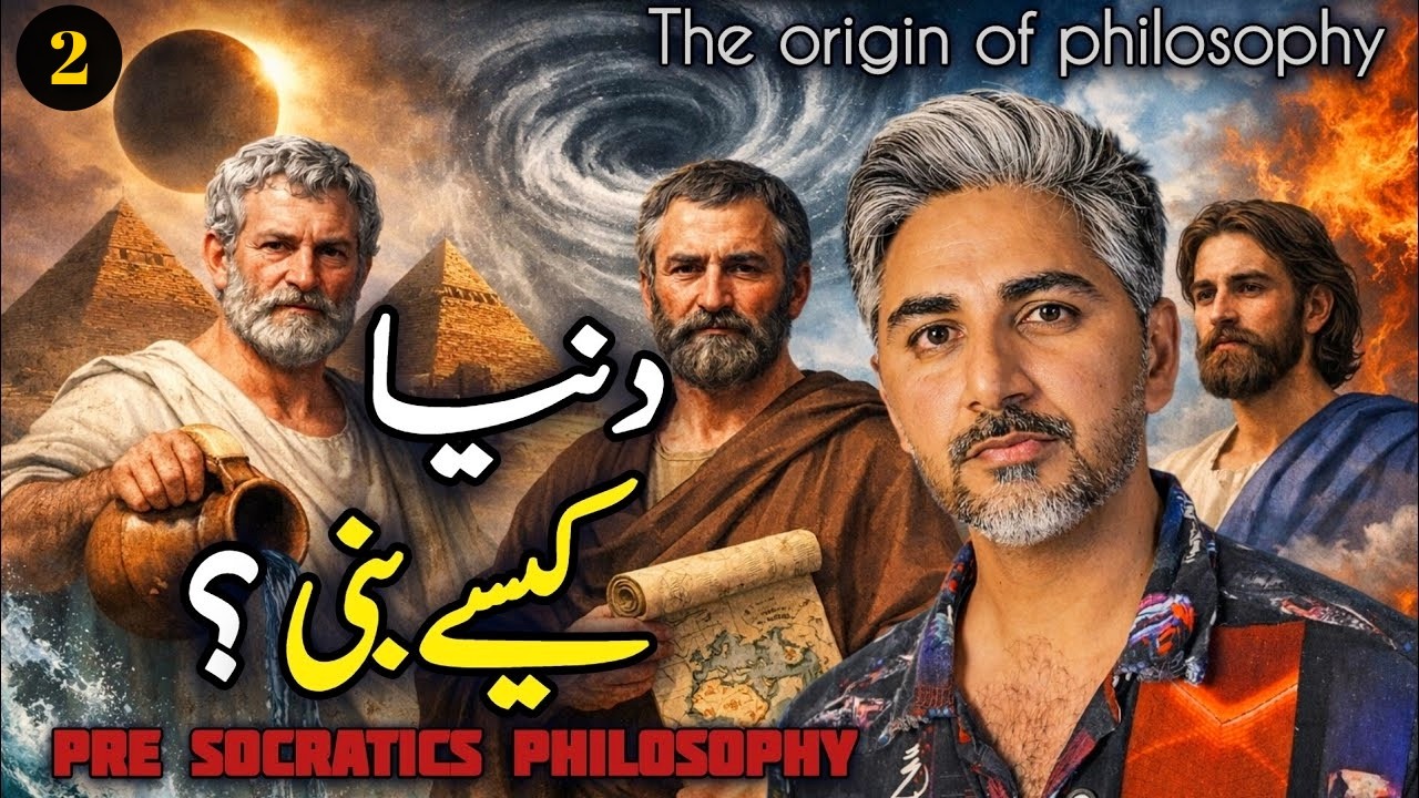 Pre Socratics |Thales| Anaximander | Anaximenes | with Rafiq Taib |سقراط سے پہلے کا فلسفہ | Nature 