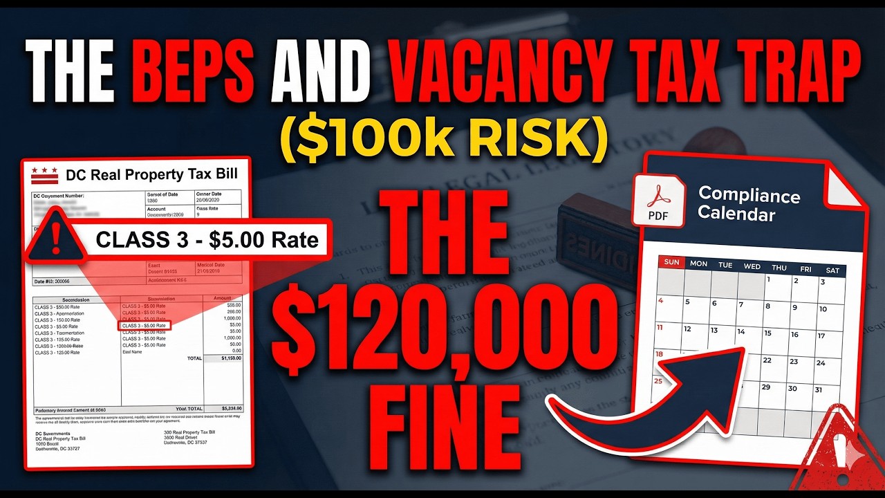 How DC’s Vacant Tax and BEPS Can Cost You Thousands