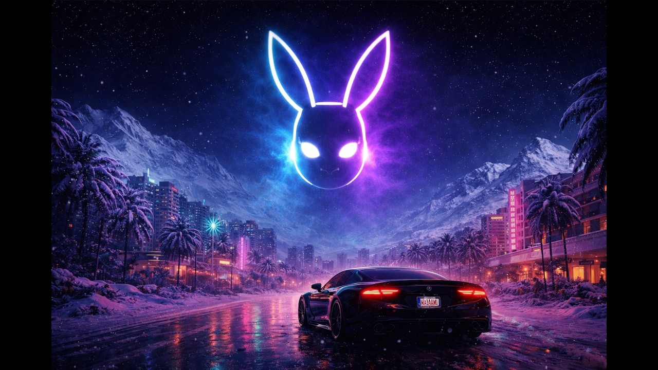 Miami Ride — Dark Techno Night Drive | Neon Heat, Frozen Roads