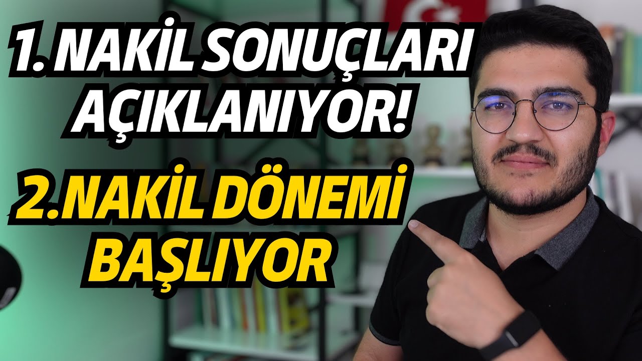 1.Nakil Sonuçları Belli Oluyor! 2.Nakil Dönemi Başlıyor