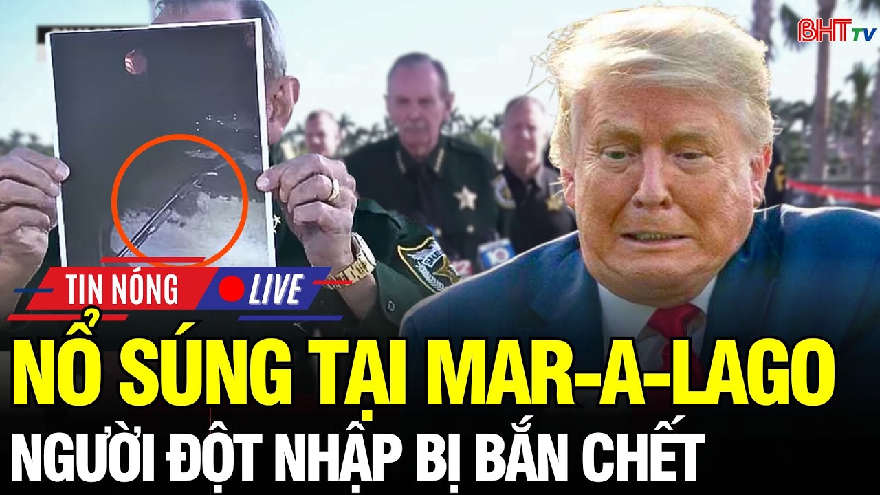 🔴Nước Mỹ Chấn Động: Người đột nhập khu nghỉ dưỡng ông Trump bị bắn chết - FBI vào cuộc điều tra