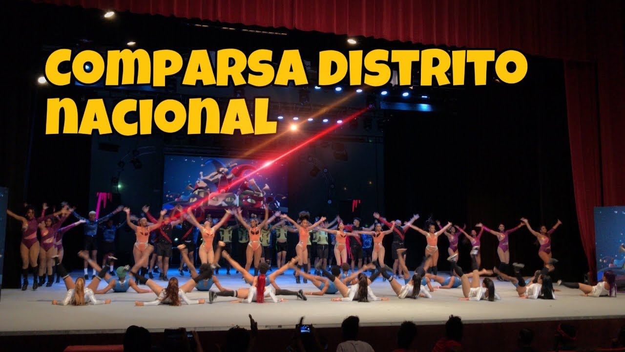 Ensayo Comparsa Distrito Nacional invadiendo el carnaval kanibaru 2019