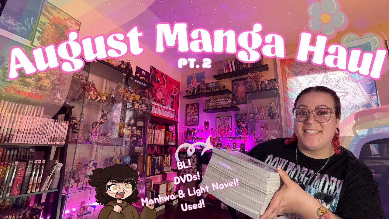 Manga, Merch & DVD Haul! | August Haul pt. 2