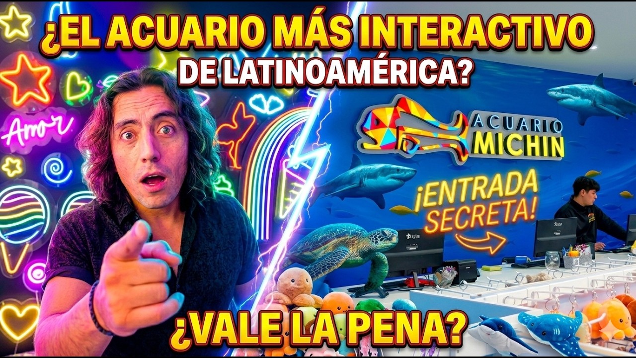 Acuario Michin ¿Qué ver y cuanto cuesta? 🐠 El acuario mas importante de Latinoamerica