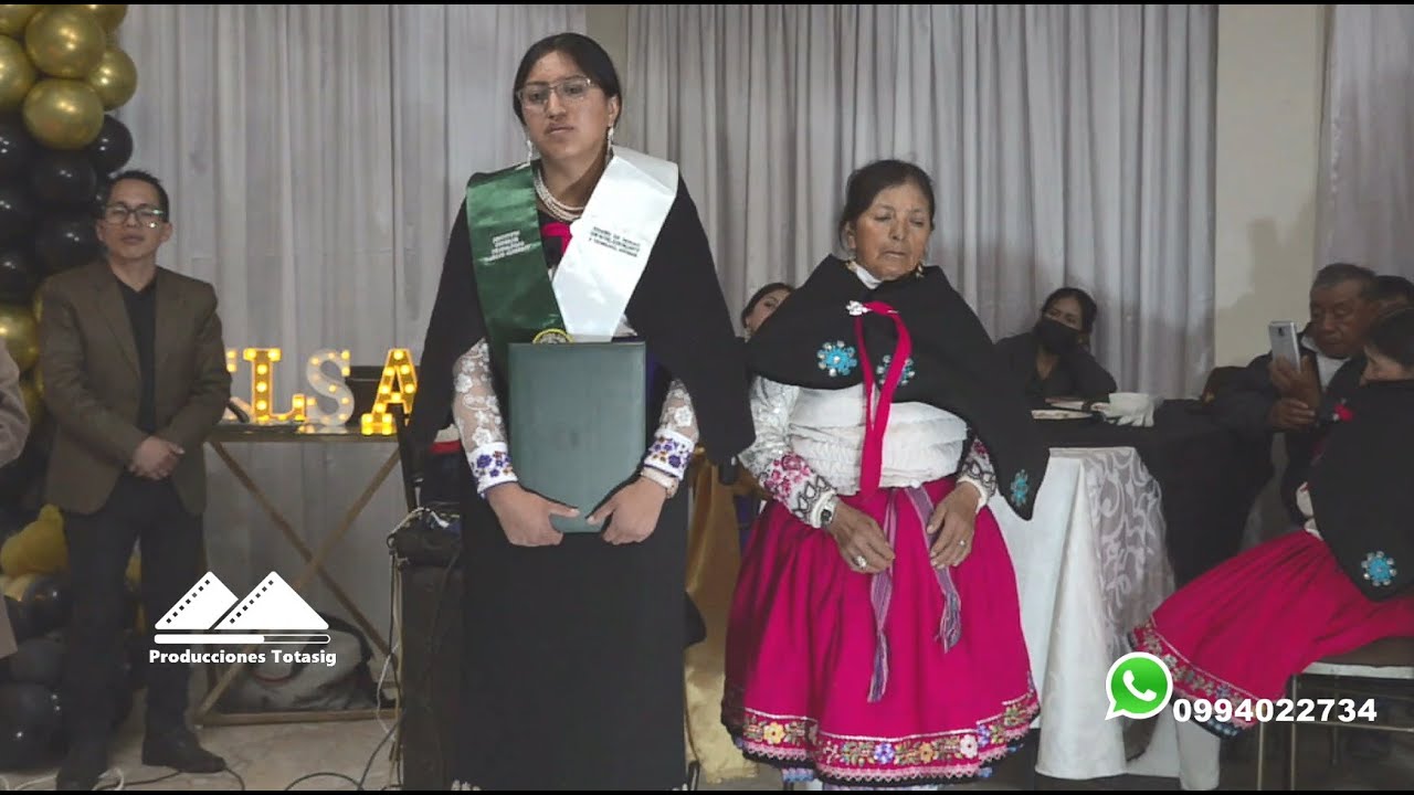 Graduación de Técn. Elsa Quizhpi - Cañar Tambo 2023
