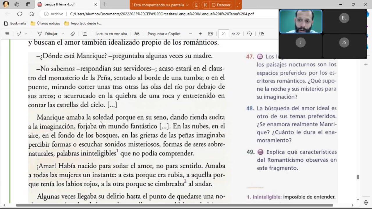 Prosa y teatro románticos: Bécquer, Gil y Carrasco, Larra, Zorrilla y Duque de Rivas (2024)