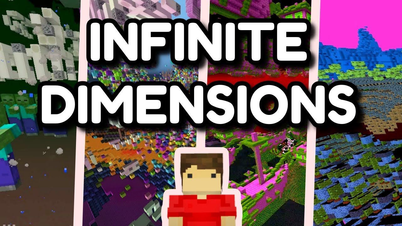 Minecraft but there's INFINITE DIMENSIONS