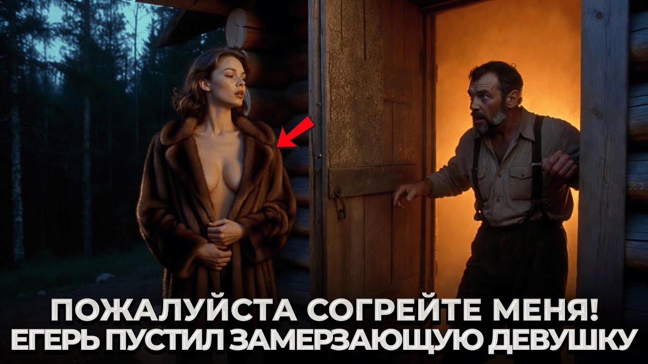 Девушка Постучалась к Егерю в Метель... Что было под ШУБОЙ его УДИВИЛО!