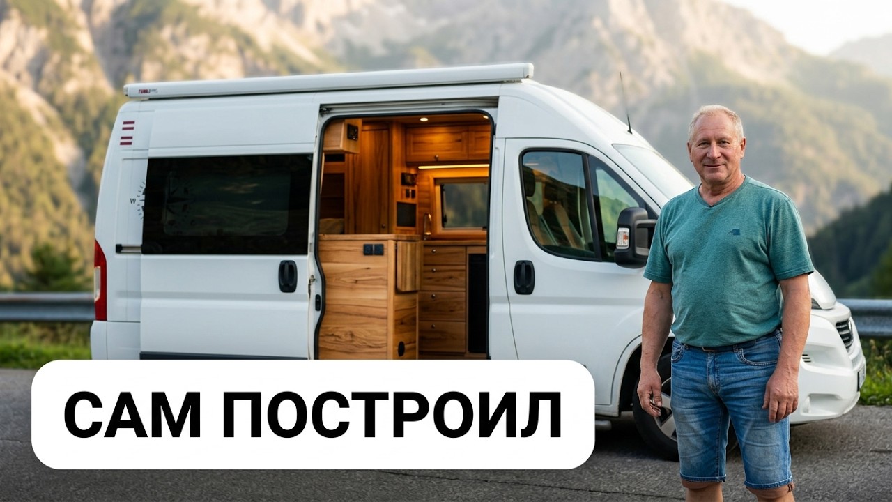 ПОСТРОИЛ АВТОДОМ САМ. Почему он лучше заводского дома на колёсах?