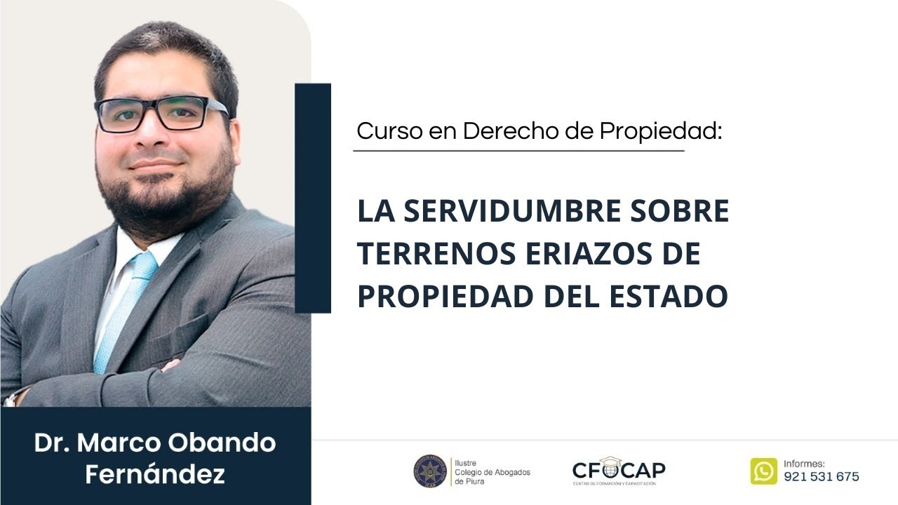 LA SERVIDUMBRE SOBRE TERRENOS ERIAZOS DE PROPIEDAD DEL ESTADO