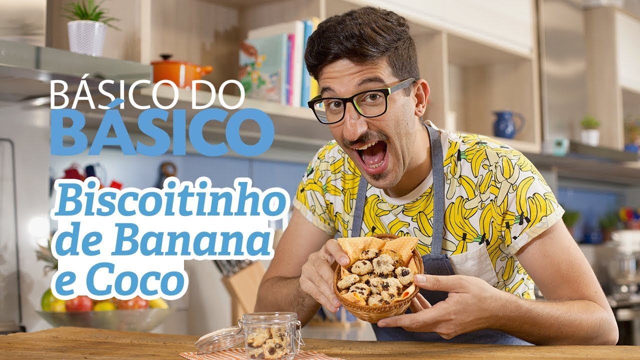 Biscoitinho  de Banana e Coco - Receitas Nestlé
