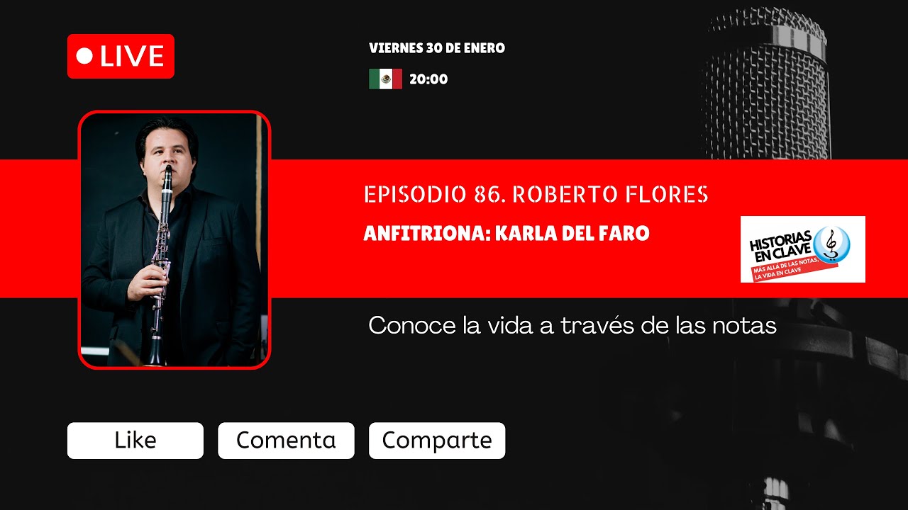 Episodio 86. Roberto Flores