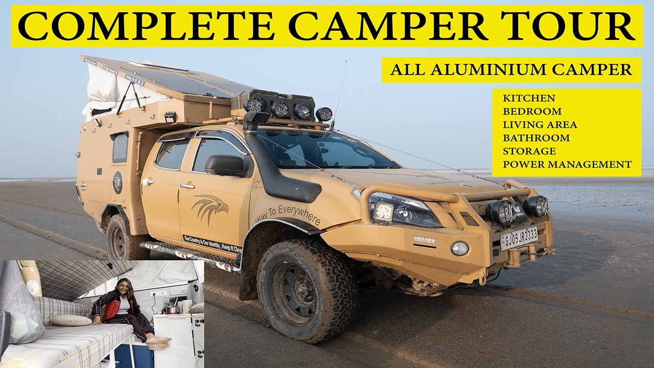 Complete Camper Tour, Pop Up Camper, Motorhome Adventures, Falhar Nomads