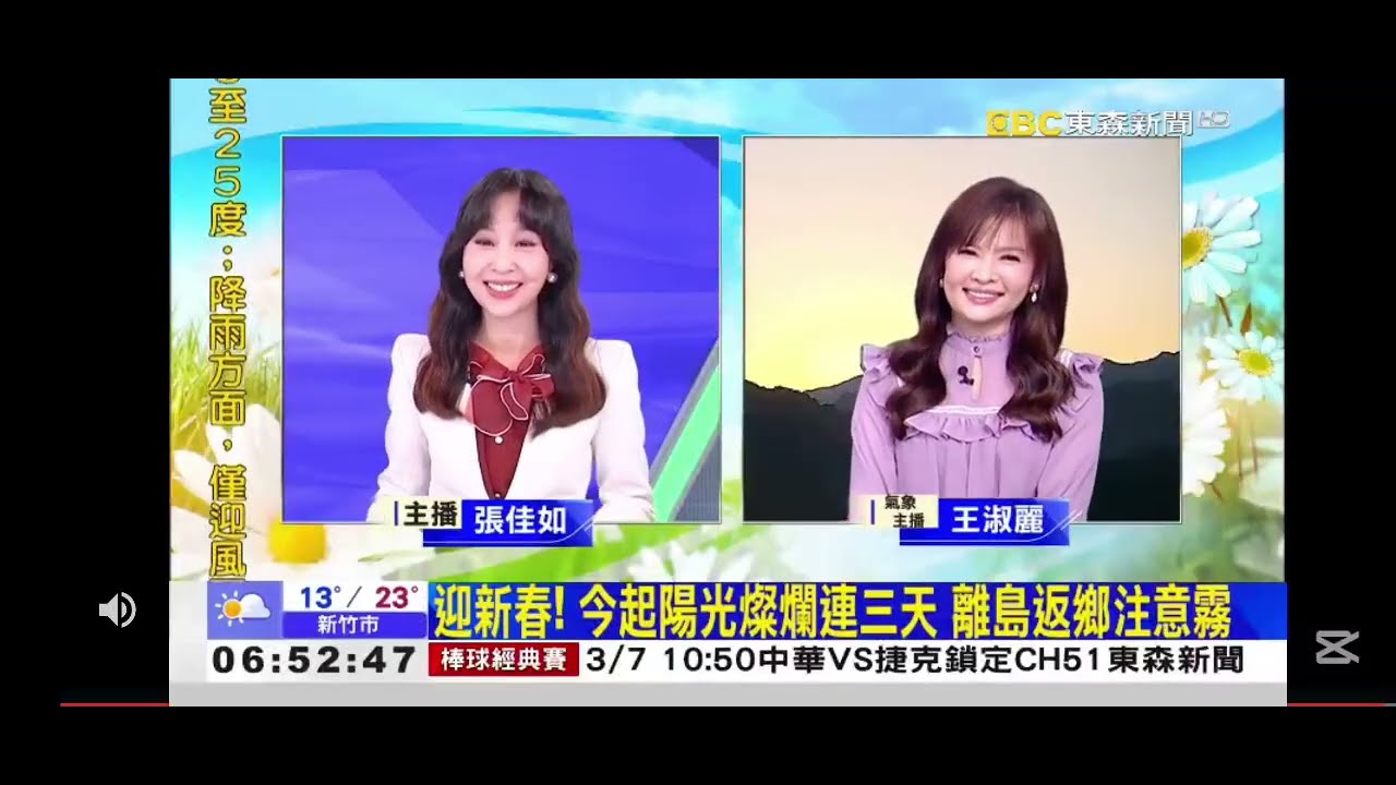 2026 0213【0700Hello台灣】【氣象時間】【開場畫面】