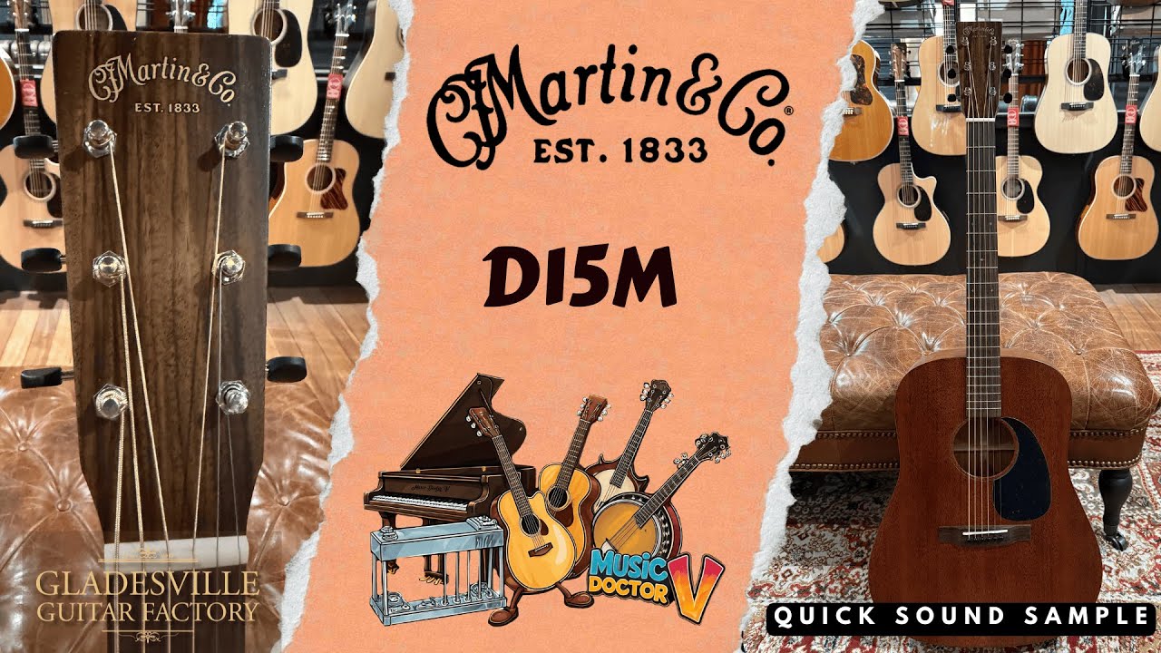 Martin D15M - Demo by Michael Varecka - Gladesville Guitar Factory