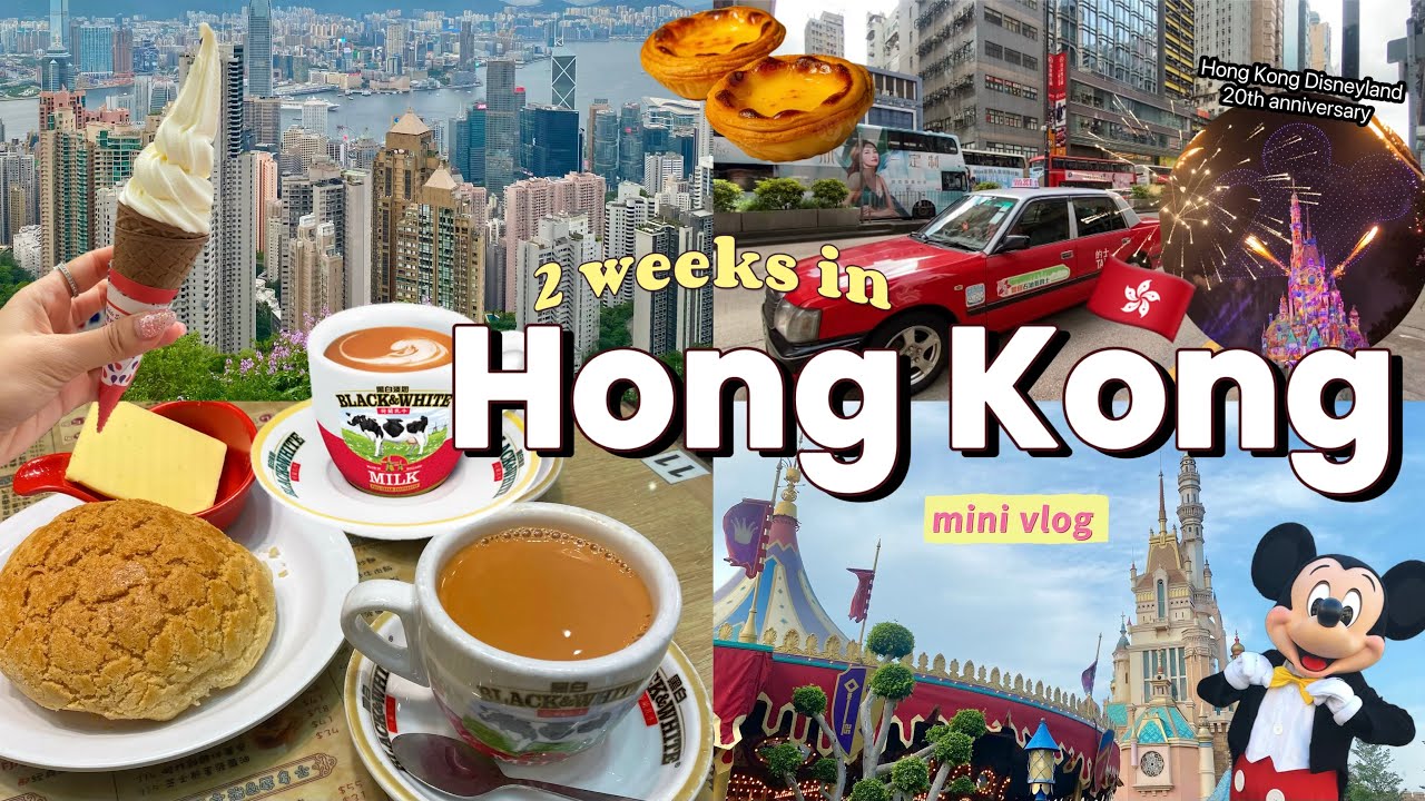 What I Eat in Hong Kong 🇭🇰 | 2 Weeks Of Street Food, Disneyland & Hidden Local Shops You Can’t Miss!