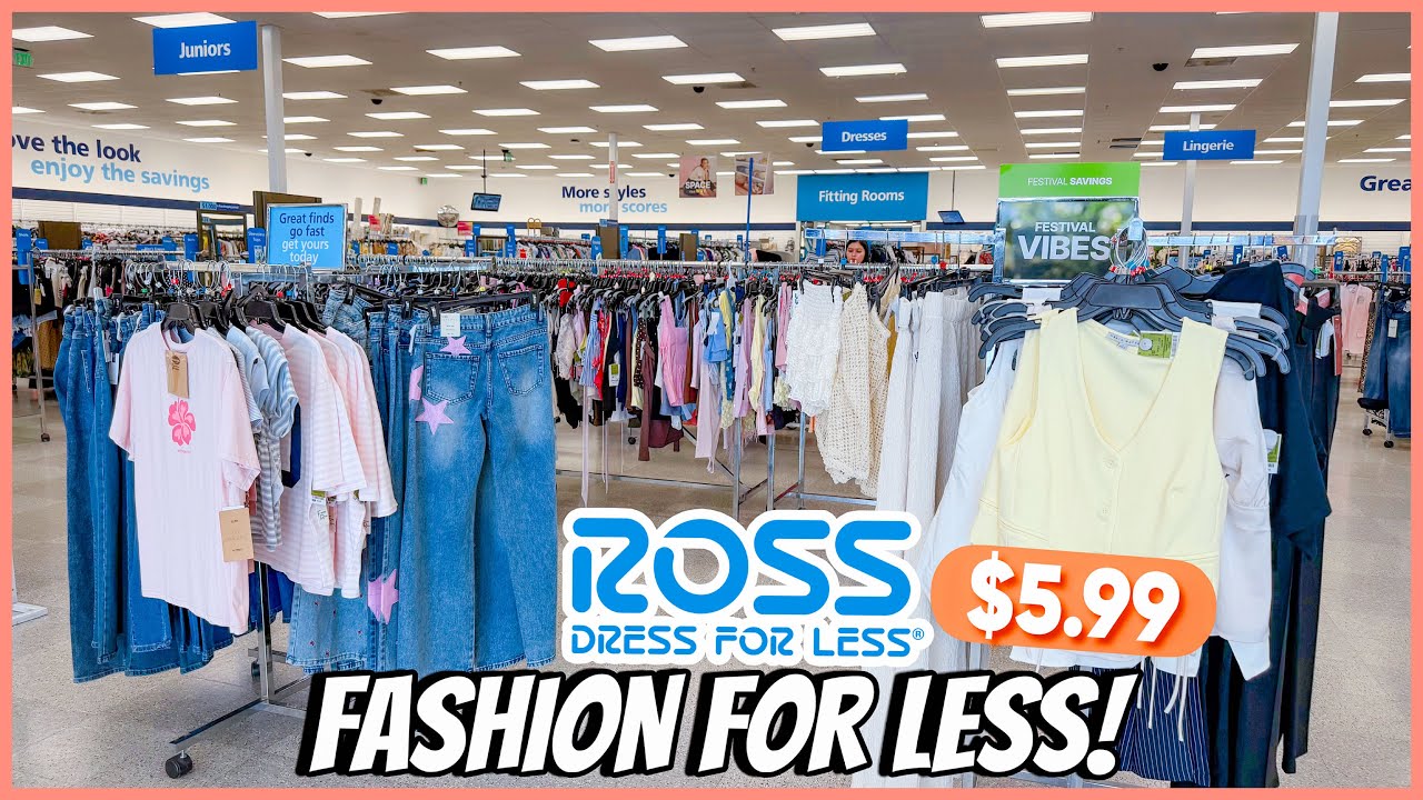 🤩ROSS DRESS FOR LESS *NEW JUNIOR FASHION FOR LESS‼️ROSS NEW ARRIVAL FINDS  | ROSS SHOP WITH ME