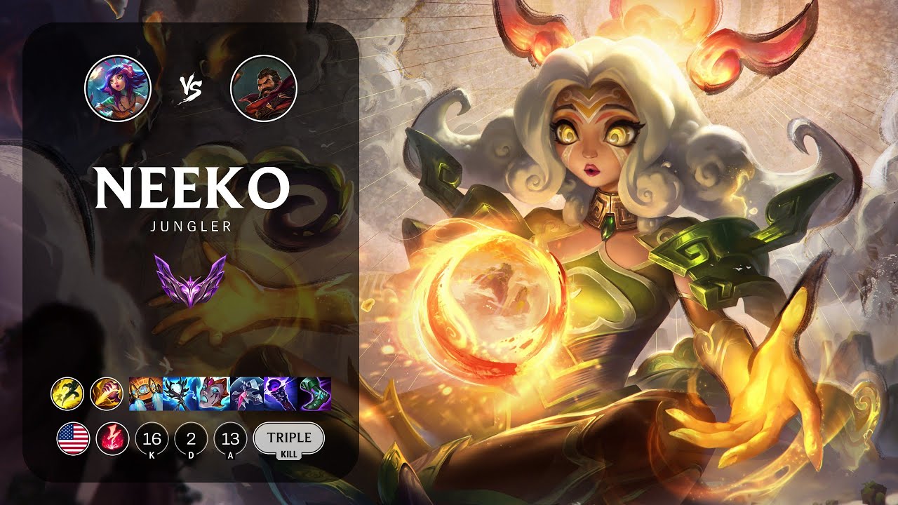 Neeko Jungle vs Graves - NA Master Patch 14.1