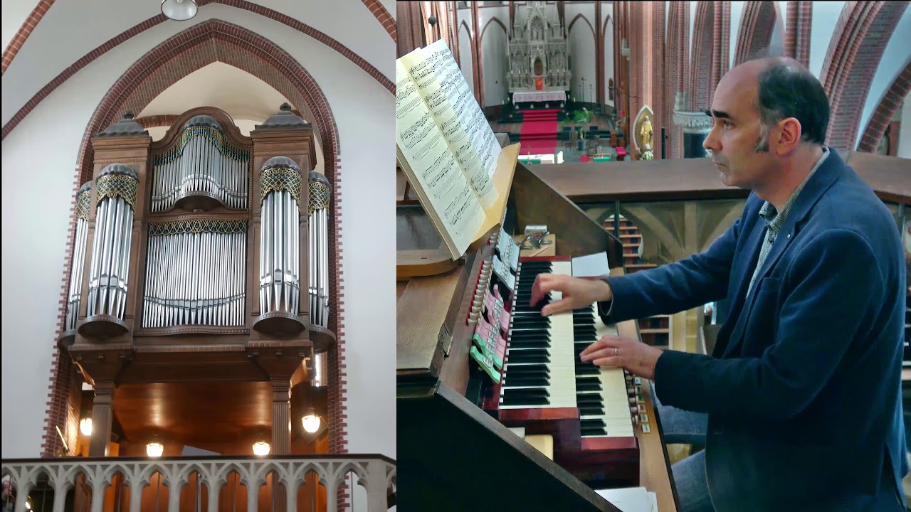 Felix Mendelssohn-Bartholdy Trio in F-Dur   - Jeroen de Haan, orgel OLV Visitatie, Budel