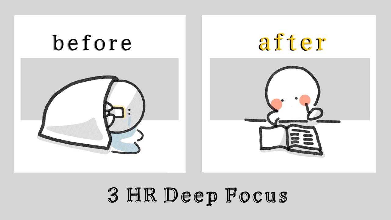 3-HOUR DEEP WORK SESSION |Study with me| Efficiency, Lofi Music, Pomodoro 45-15
