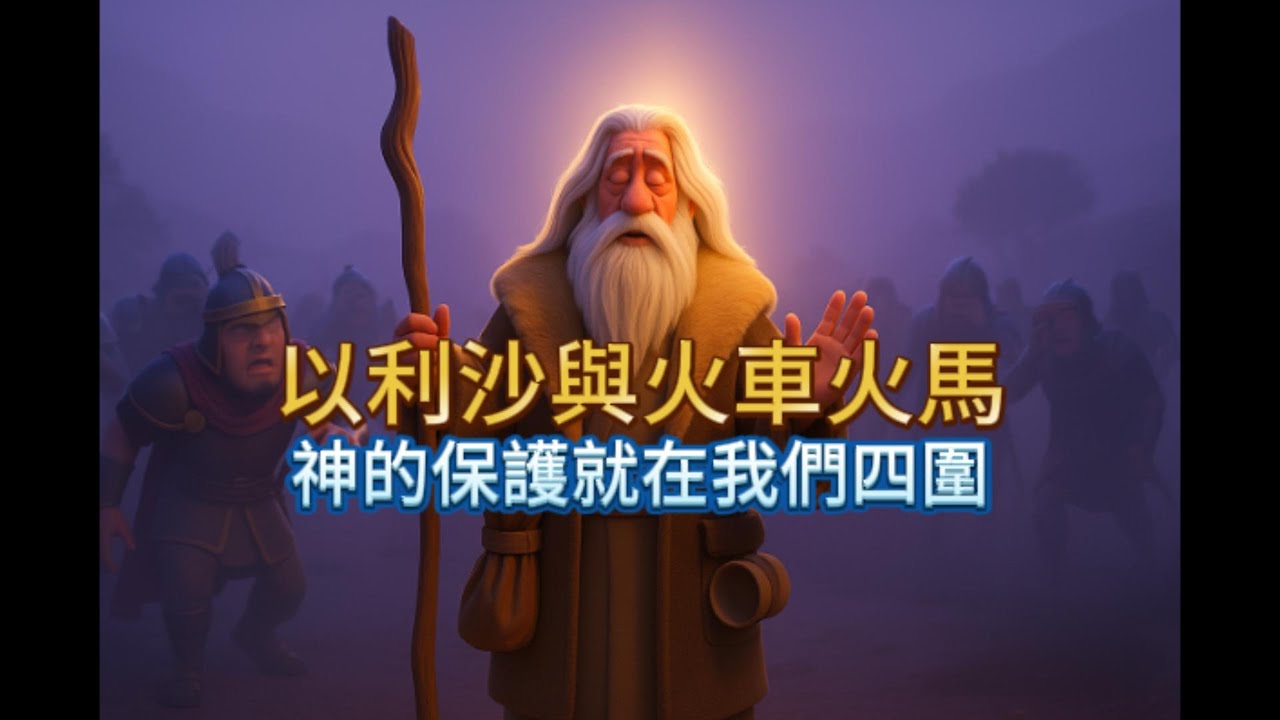 以利沙與火車火馬｜神的保護就在我們四圍 (列王紀下 6 章)｜Bible Stories Alive 聖經故事屋