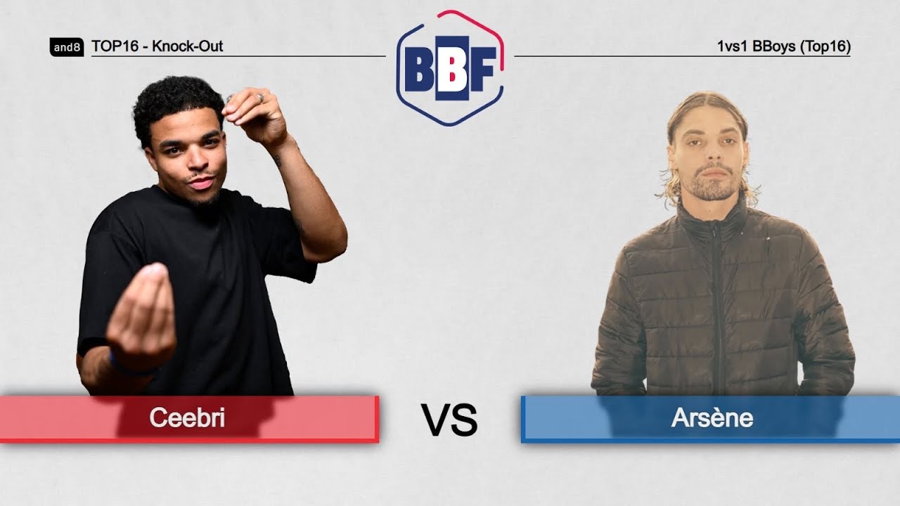 Top 16 I BBOY FRANCE I Ceebri vs Arsene