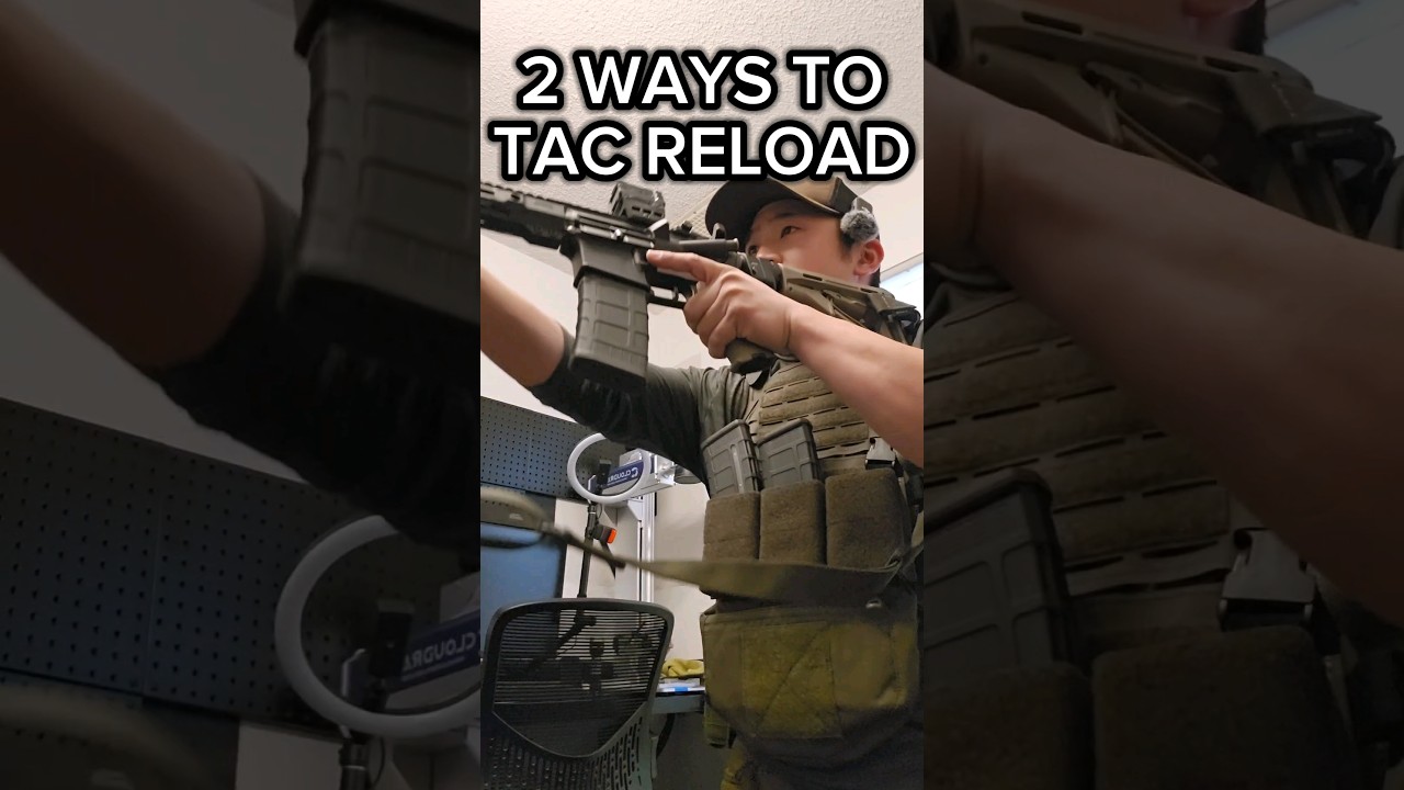 Какой метод вы используете? #tactical #reload #asmr #mukbang #xbox #ps5 #pewpew #magpul #dji #556
