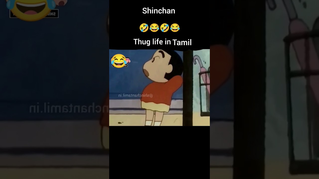 shinchan thug life in Tamil #shinchan #thuglife #video #shorts #funny #shinchanfan