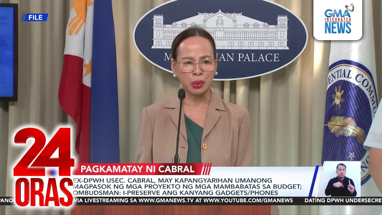 Ex-DPWH Usec. Cabral, may kapangyarihan umanong magpasok ng mga proyekto ng mga... | 24 Oras