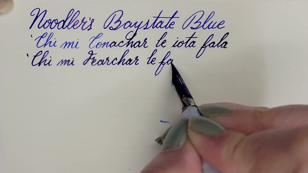 Noodler's Baystate Blue