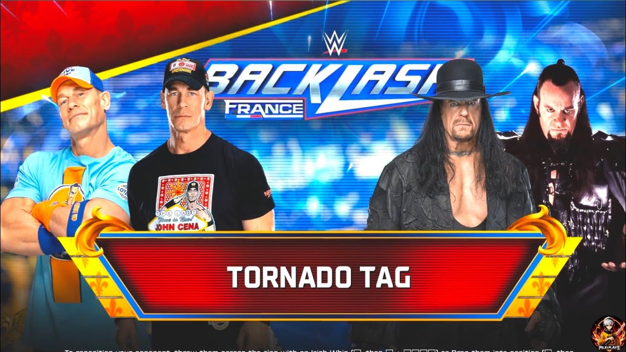 WWE 2K25: John Cena & John Cena vs. The Undertaker & The Undertaker