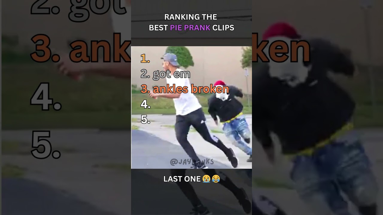 RANKING THE BEST PIE PRANK CLIPS 🥧 💀