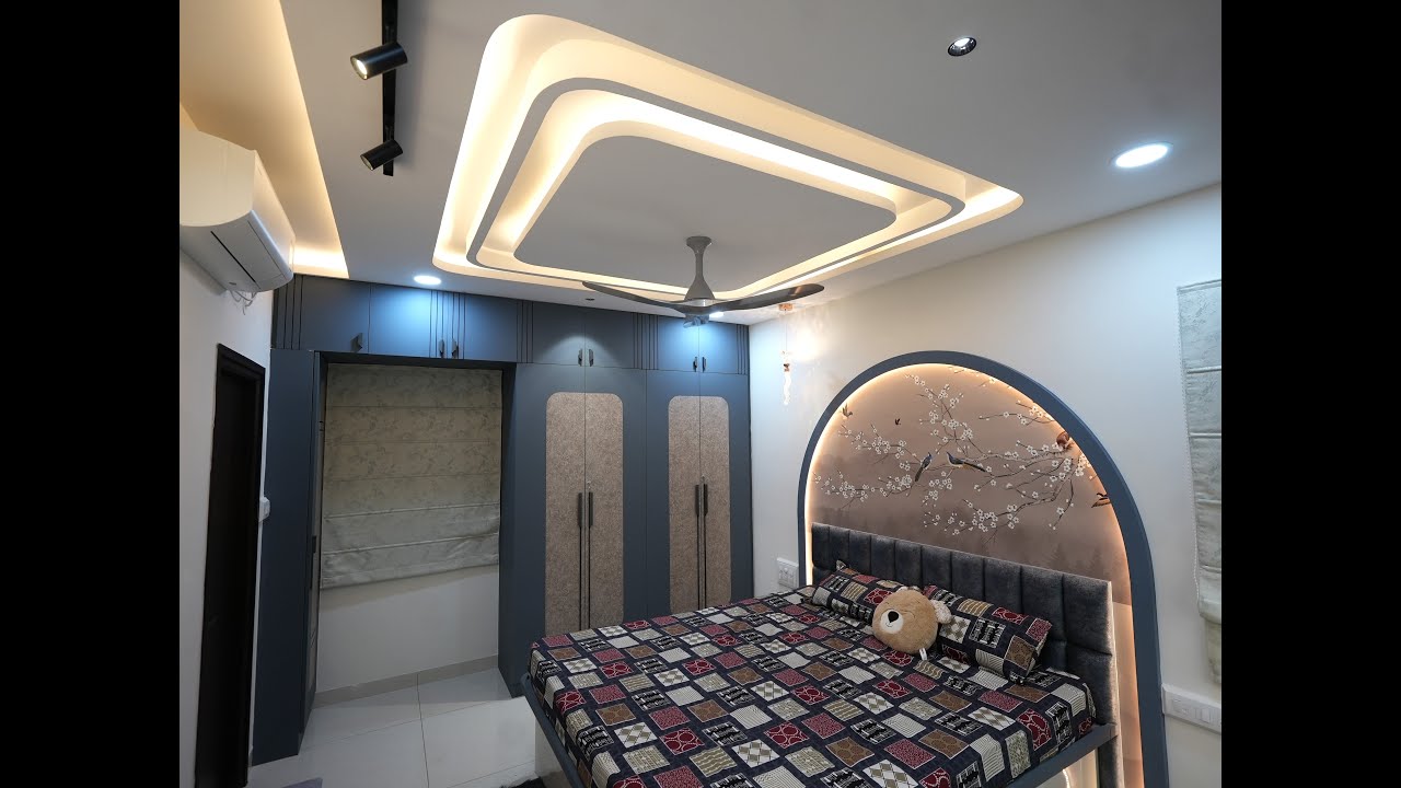 2,5 BHK Interiors | Дом Анчалии | Aparna Sarovar Zicon | Хайдарабад | Lucky Interiors