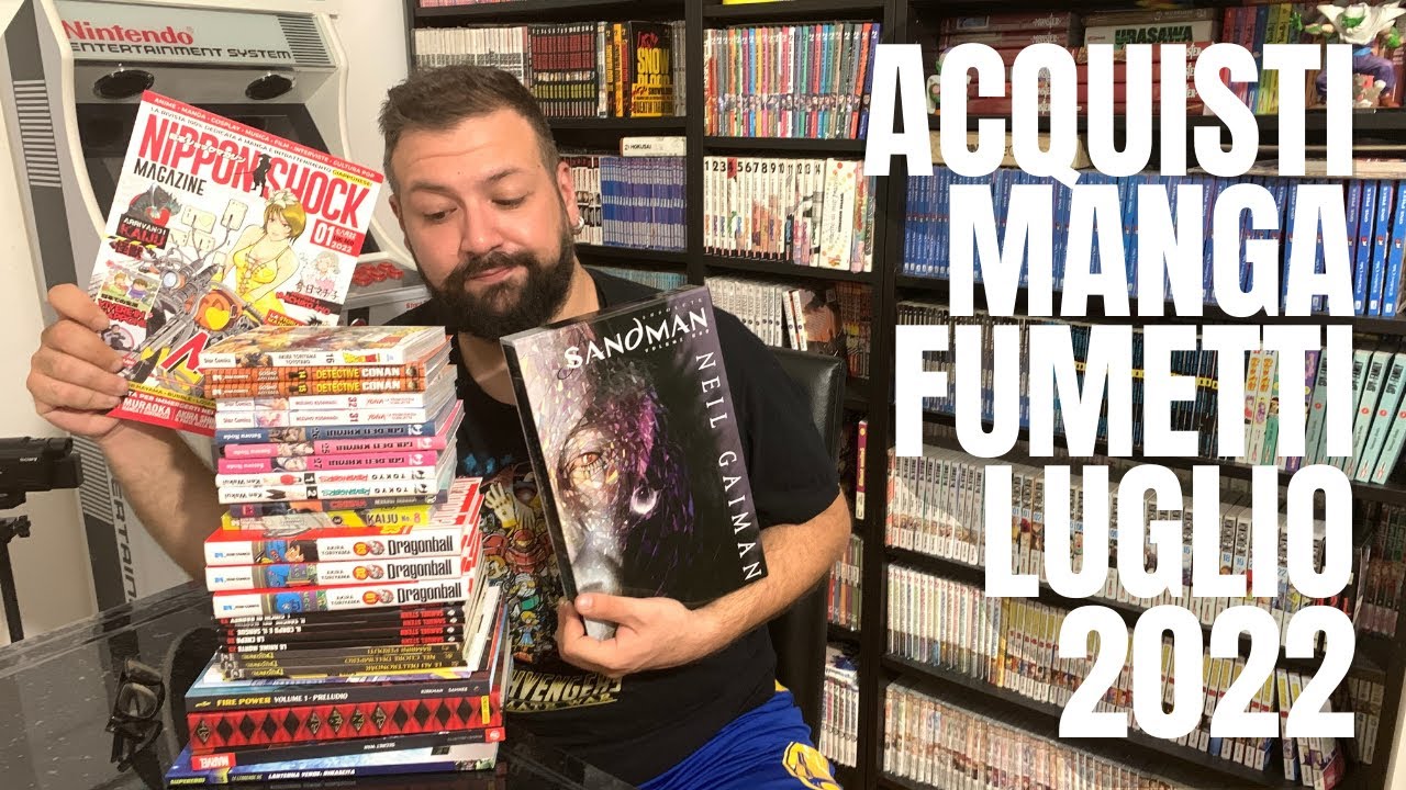 Acquisti Manga Fumetti Luglio 2022