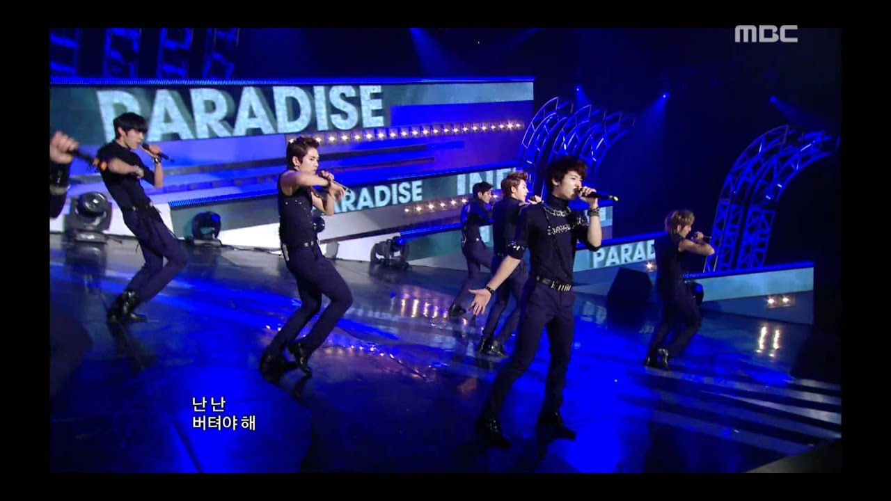 Infinite - Paradise, 인피니트 - 파라다이스, Music Core 20111001