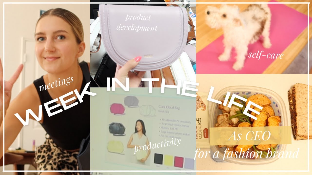 A Week In The Life Of A Fashion Brand CEO