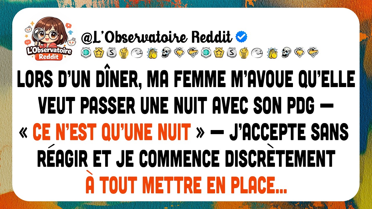 « Ce N’est Qu’une Seule Nuit Avec Mon Pdg », A-t-elle Dit. « C’est Mon Fantasme. »
