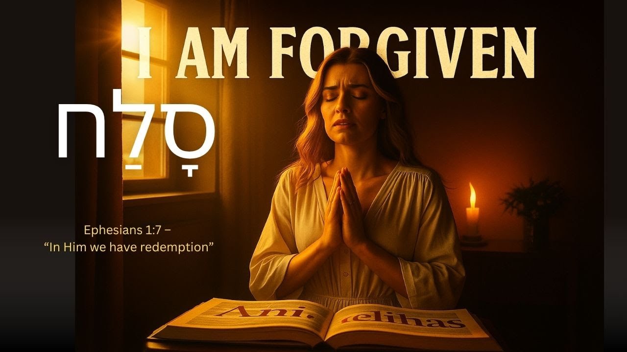 🎵 I Am Forgiven | English–Hebrew Messianic Worship Song | Grace, Mercy & Redemption