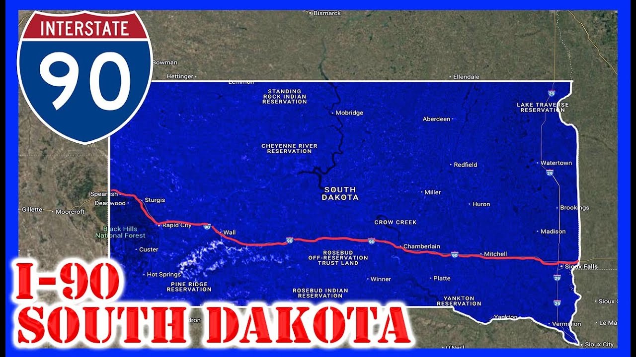 Interstate 90 in South Dakota | What It's Like to Drive on