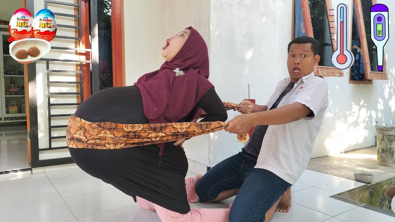 Drama Lucu 😂😍😘 Ibu Hamil Melahirkan Di Tarik Pakai Kain Jarik Batik