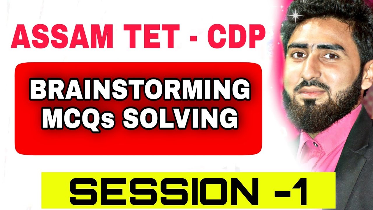 CDP Assam TET, Session-1