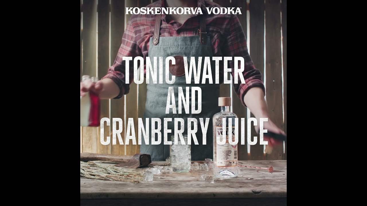 Drinks from a village - Koskenkorva Country House