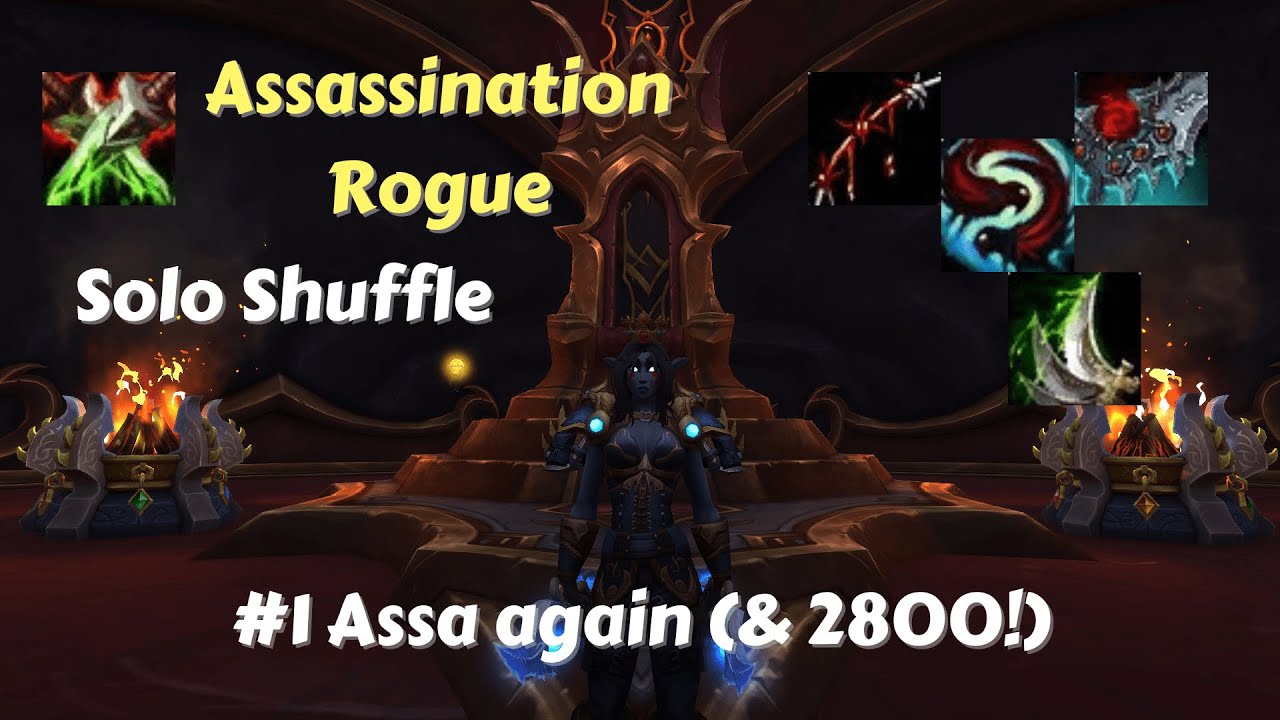 Assassination Rogue PvP 10.2.5 | Back onto my Assa throne in Solo Shuffle!