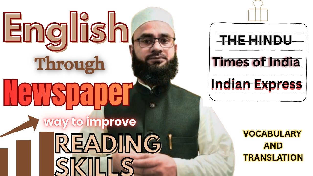 English Through Newspapers | Vocabulary | Reading Skills & Translation