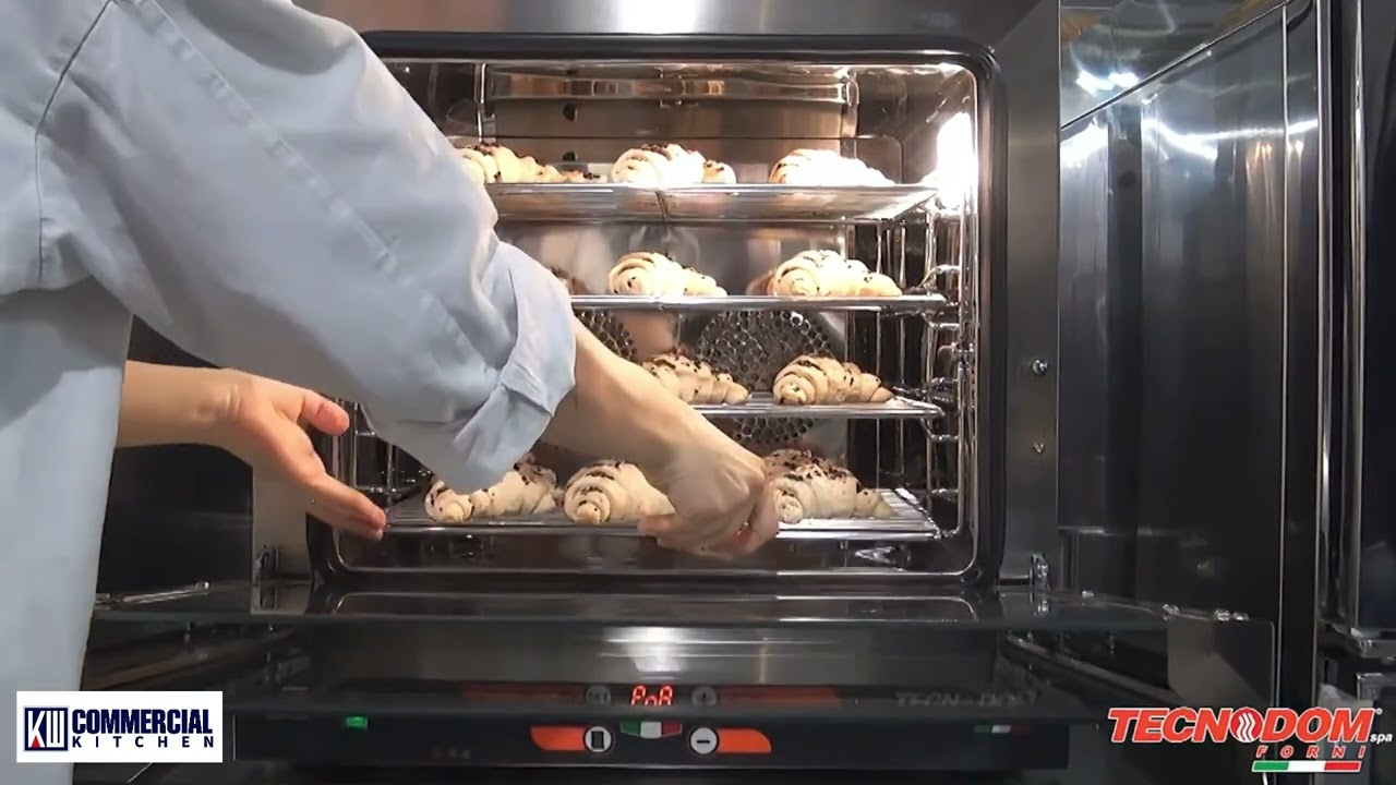 Tecnodom TDE‑4CD Digital Convection Oven (4‑Tray, 240V) | Compact Power for Cafés & Bakeries | KW