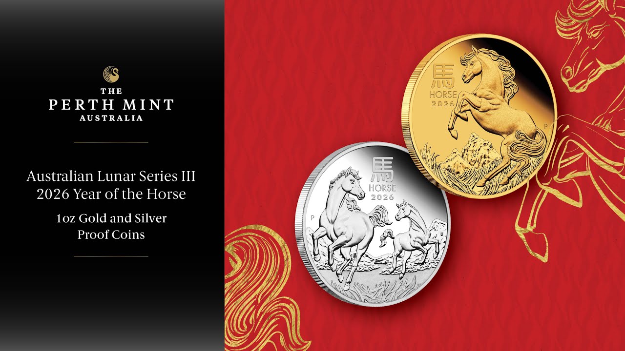 Unboxing | Australian Lunar Series III 2026 Year of the Horse 1oz Gold and Silver Proof Coins