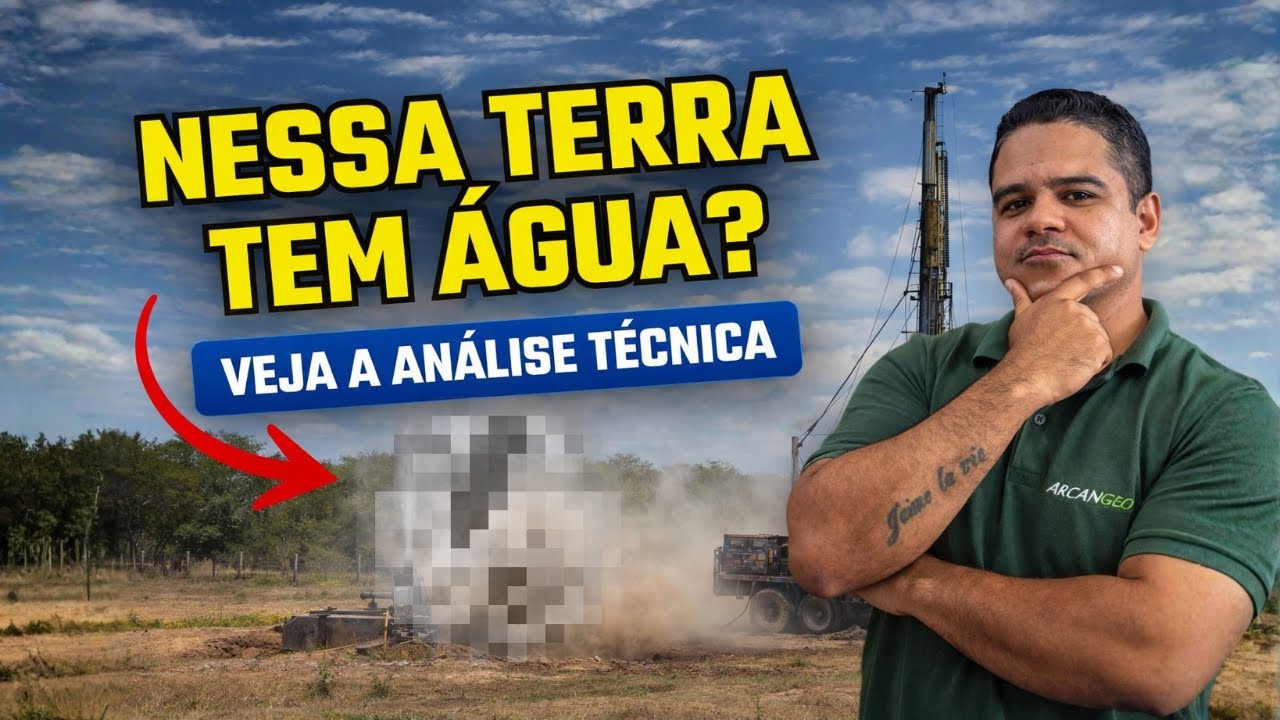 Dá pra saber se tem água antes de furar o poço?