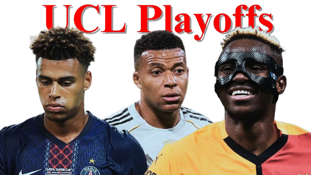 UCL Playoffs Predictions and Preview #football #ucl